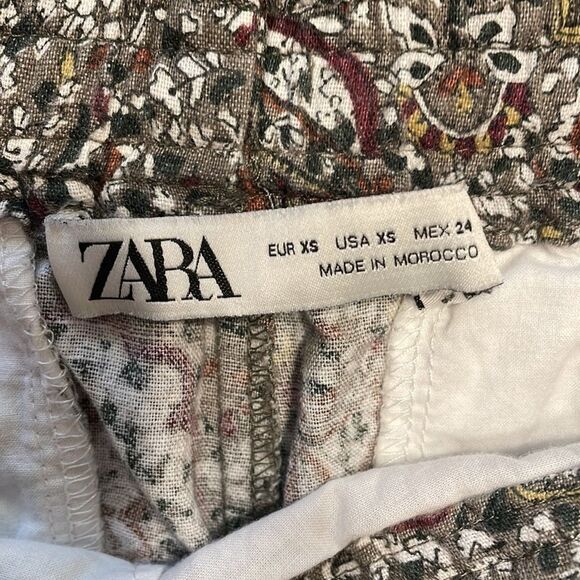 Zara Printed Trousers XS - Picture 11 of 11